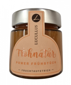 Power Frühstück mit Orangen, Äpfeln und Nüssen